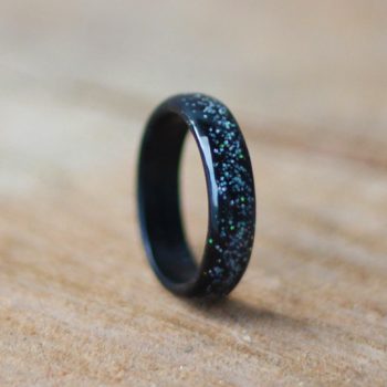 prstan galaksija lesen ebenovina